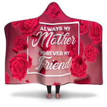 Load image into Gallery viewer, Mother and Friend Hooded Blanket - Urban Celt
