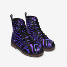 Load image into Gallery viewer, Trippy Waves Vegan Leather Boots
