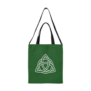 Celtic Knot Green Tote Bag