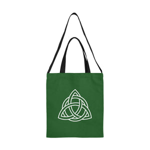 Celtic Knot Green Tote Bag