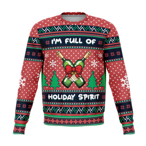 Holiday Spirit Ugly Christmas Sweatshirt