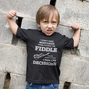 Classic Kids Fiddle Music T-shirt