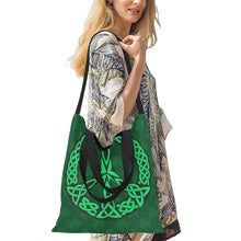 Load image into Gallery viewer, Celtic Peace Canvas Tote Bag
