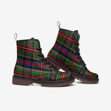 Load image into Gallery viewer, Highland Plaid Vegan Leather Boots
