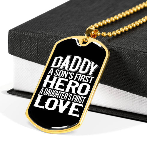 Dog Tag Gift for Hero Dad with Engraving Option - Urban Celt