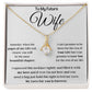 Future Wife Alluring Beauty Teardrop Gift Necklace