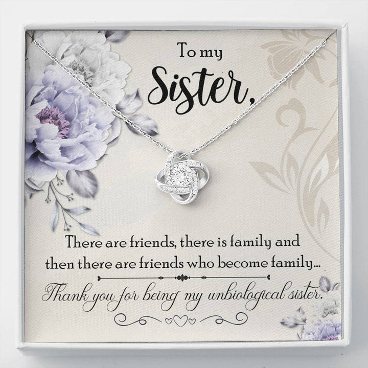 Best Friends Gift - Unbiological Sister Gift - Sterling Silver Angel W -  JewelleryByZM