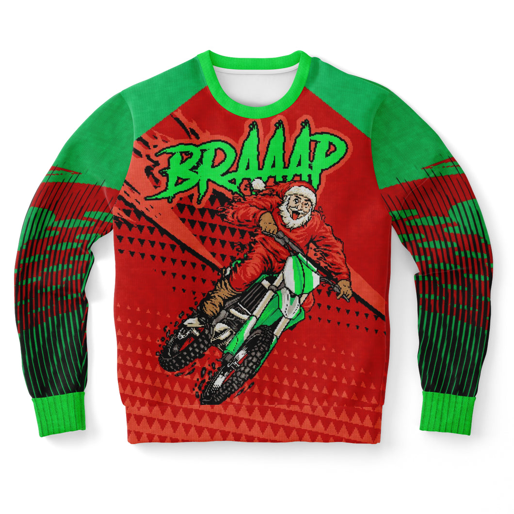 BRAAAP Ugly Christmas Sweatshirt