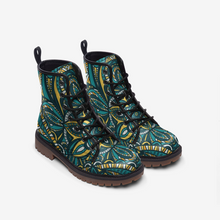 Load image into Gallery viewer, Tribal Mandala Vegan Leather Boots
