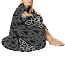 Load image into Gallery viewer, Celtic Spirit Circular Fleece Blanket
