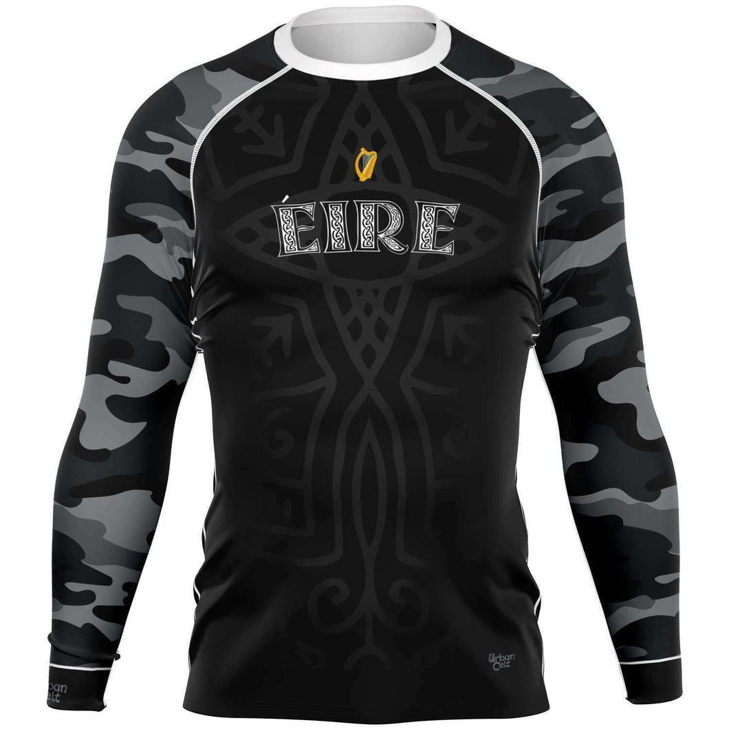 Eire Celtic Camo Rashguard S-101