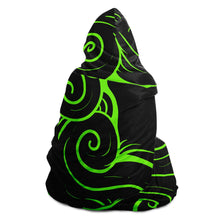 Load image into Gallery viewer, Celtic Waves Hooded Blanket
