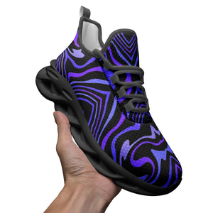 Psychedelic Waves Bounce Sneakers