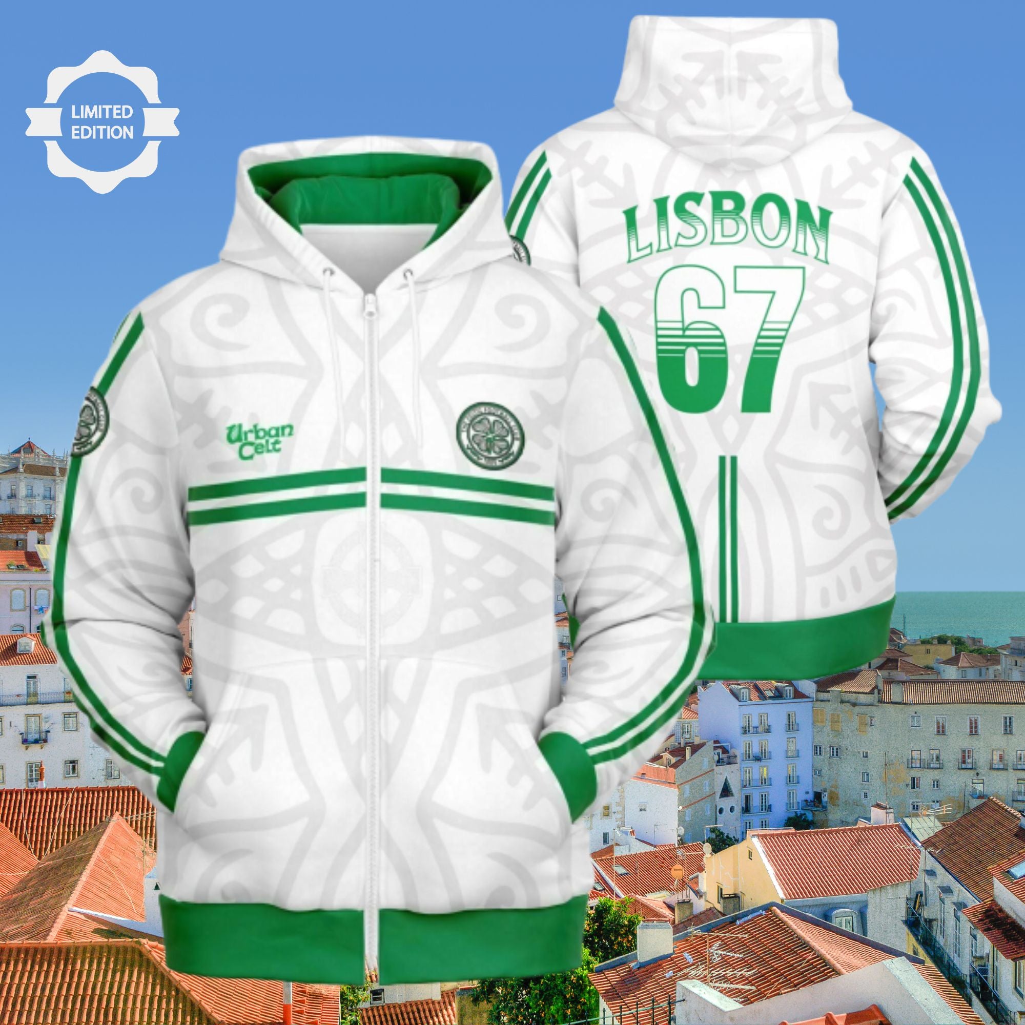 Lisbon Lions Zip Hoodie