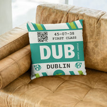 Load image into Gallery viewer, Custom Dublin Airport Pillowcase
