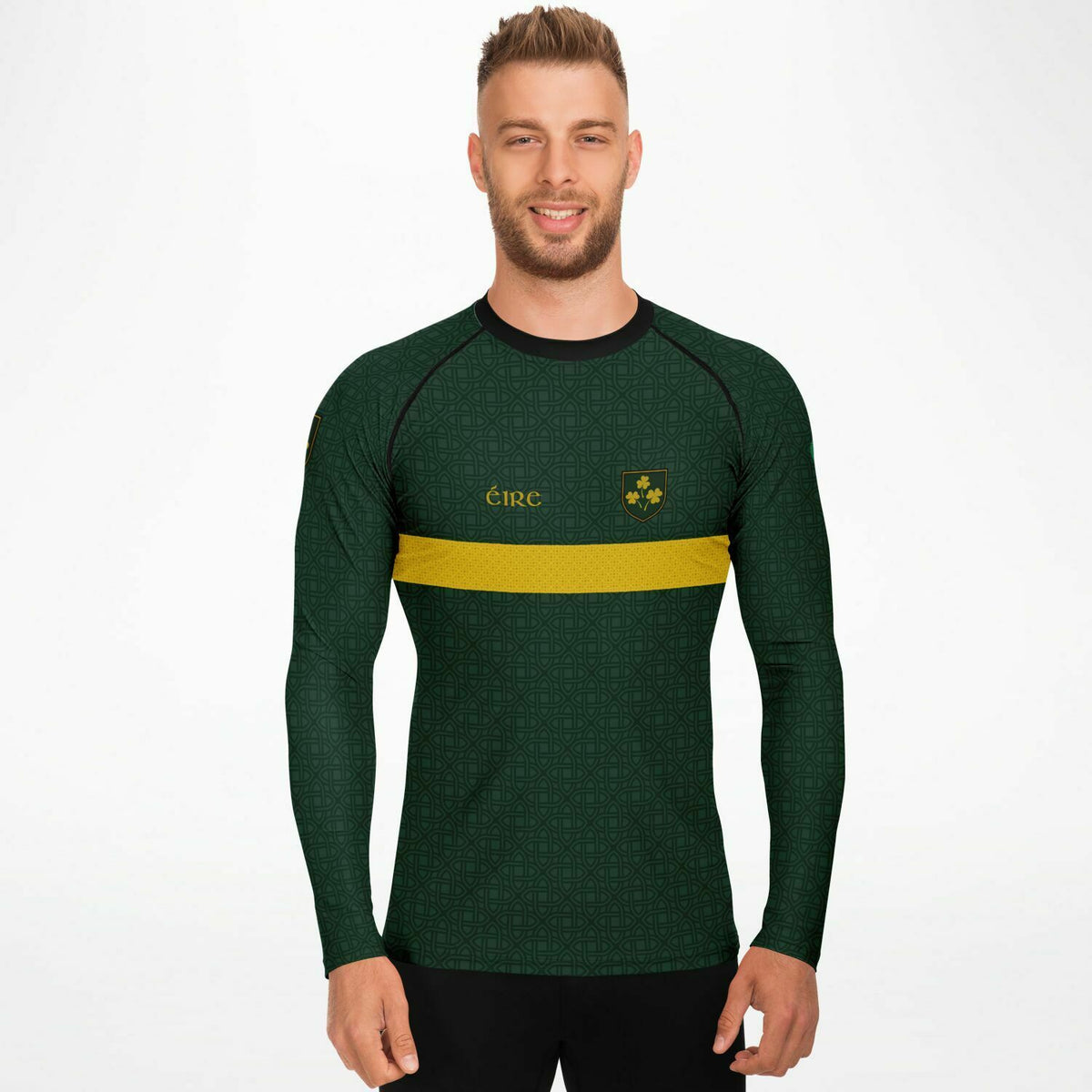 Ireland Premier UV Rashguard, Celtic Irish Style MMA Skin, Rashguard ...
