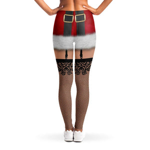 Naughty Santa Leggings