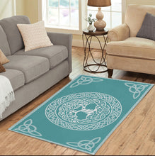 Load image into Gallery viewer, Celtic Norse Tree of Life Area Rug 5&#39;x3&#39;3&#39;&#39;
