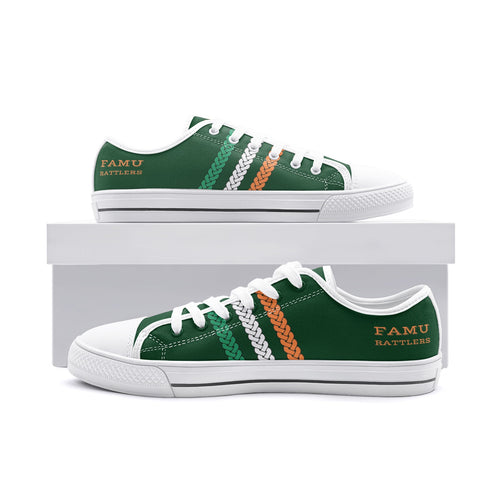 Famu Rattlers Canvas Shoes - Urban Celt