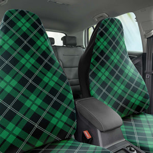 Green Tartan Car Seat Covers