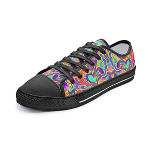 Funky Floral Canvas Shoes