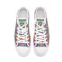 Load image into Gallery viewer, Funky Floral Canvas Shoes
