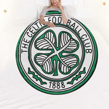 Load image into Gallery viewer, Celtic FC Circular Fleece Blanket 60&quot;
