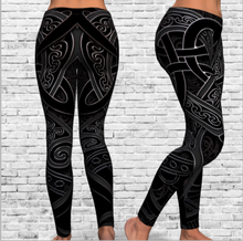 Load image into Gallery viewer, Celtic Vibes Premium Leggings
