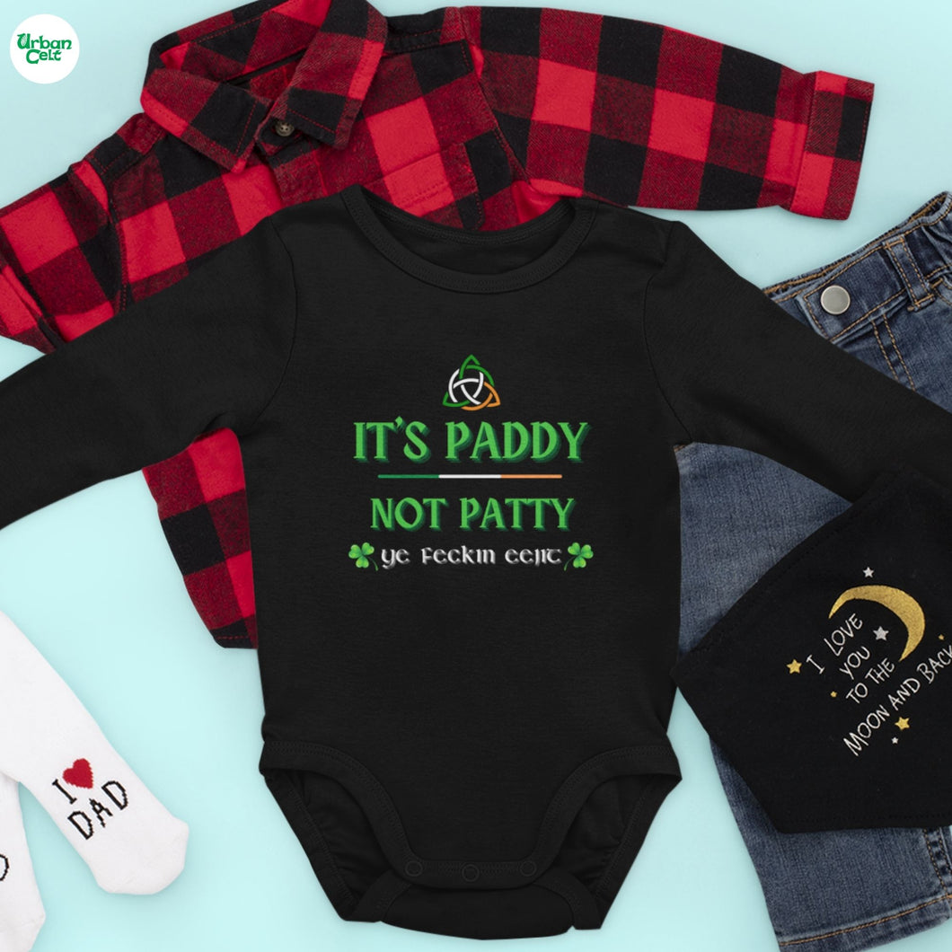 It's Paddy Not Patty Baby Bodysuit