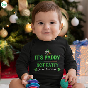 It's Paddy Not Patty Baby Bodysuit