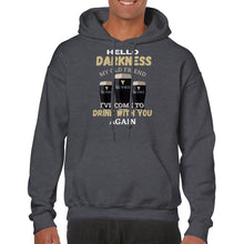 Load image into Gallery viewer, Hello Darkness My Old Friend Hoodie
