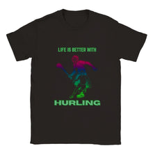 Load image into Gallery viewer, Life is Better with Hurling Kids T-shirt
