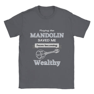Playing the Mandolin Saved Me - T-shirt