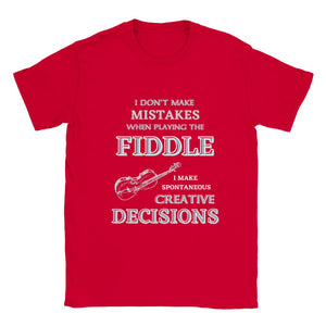 Classic Kids Fiddle Music T-shirt