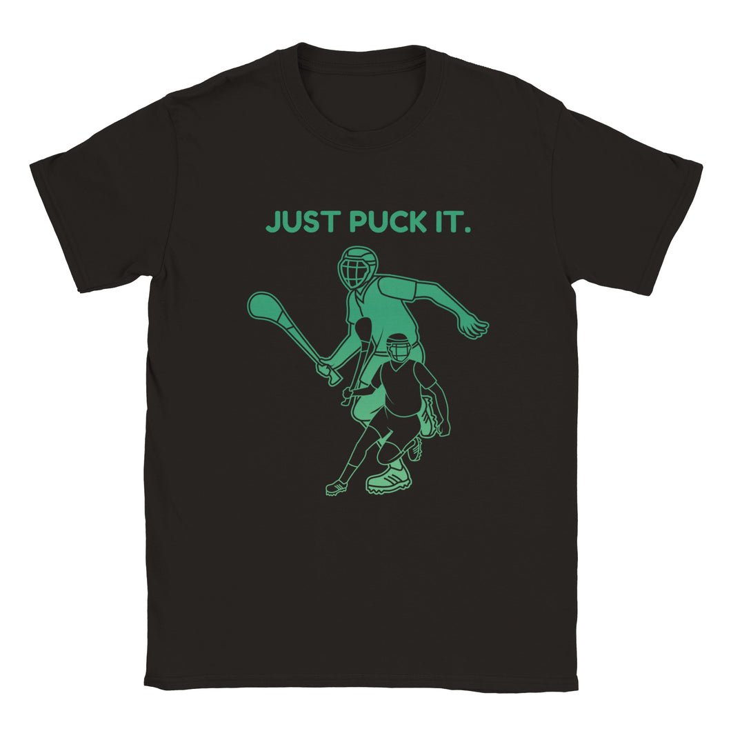 Just Puck It Kids Hurling T-shirt