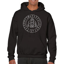 Load image into Gallery viewer, Celtic Runes Unisex Pullover Hoodie
