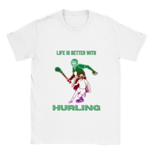 Load image into Gallery viewer, Life is Better With Hurling T-shirt
