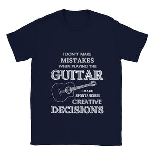 I Don't Make Mistakes on Guitar T-shirt