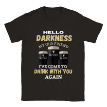 Load image into Gallery viewer, Hello Darkness My Old Friend T-shirt

