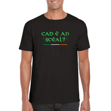 Load image into Gallery viewer, Cad é an scéal T-shirt
