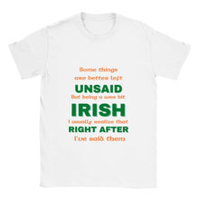 Load image into Gallery viewer, A Wee Bit Irish - Humor T-shirt
