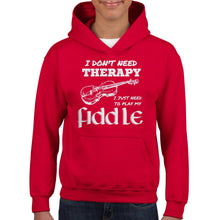 Load image into Gallery viewer, Fiddle Therapy Kids Hoodie
