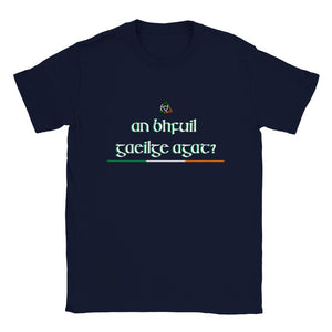 An bhfuil Gaeilge agat T-shirt