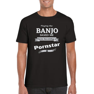 Playing the Banjo Saved Me T-shirt