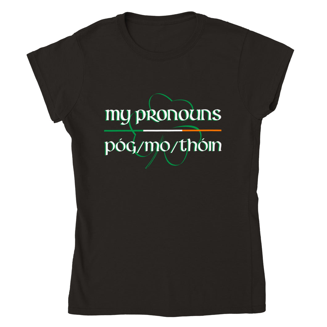 Póg mo thóin Pronouns Women's T-shirt