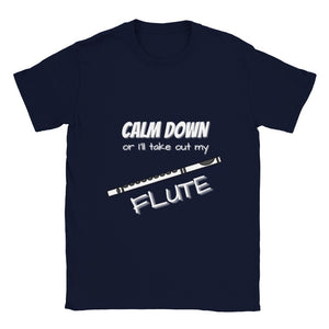 Calm Down Flute  T-shirt