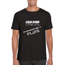 Load image into Gallery viewer, Calm Down Flute  T-shirt
