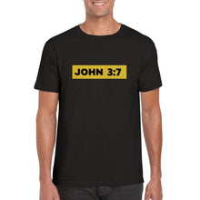 Load image into Gallery viewer, John 3:7 Unisex Crewneck T-shirt
