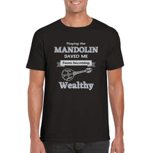 Load image into Gallery viewer, Playing the Mandolin Saved Me - T-shirt
