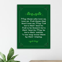 Load image into Gallery viewer, Old Irish Blessing Matte Poster #2
